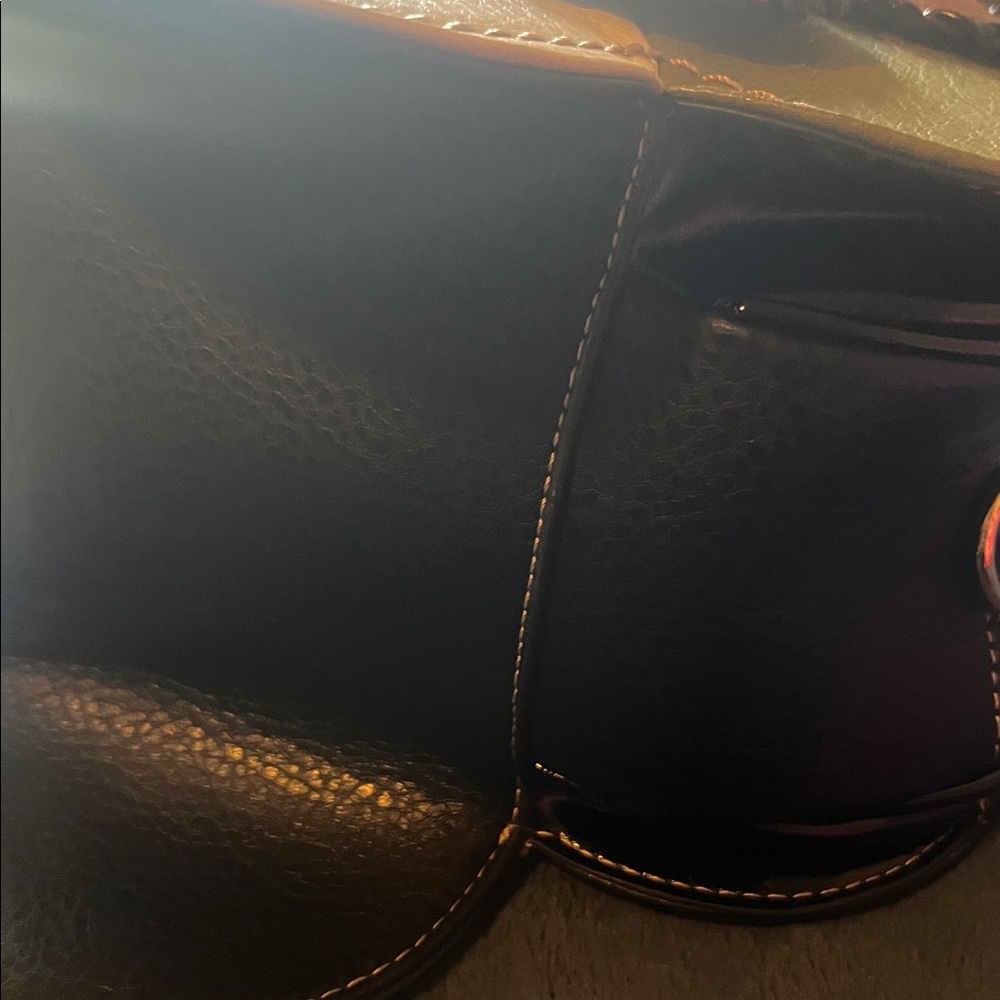 Colorful Flower Patchwork Handbag - image 7